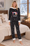 Velvet Rainbow Women's Pajama Set – Smoked - 2