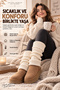 Original Premium Leg Warmer Acrylic Knit Warm Thick Soft Ribbed Texture Leg Ankle Warmer Fully Compatible with Boots Below the Knee Special Design Winter Leggings |   Compatible with All Foot Sizes - 6