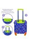 Milk&Moo Colorful Lighted Wheeled Rickshaw Kids Suitcase with 3D Ponix Design - 5