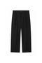 Baggy Fit Pleated Fabric Trousers - 2