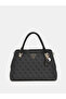Noelle II Monogram Print Satchel Bag with Double Handles