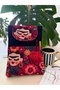 Frida Kahlo Patterned Book Cover Stylish and Book Protective Cover with Pocket Multi-Purpose Gift 19X25 cm - 2