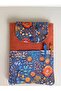 Embroidery Floral Patterned Book Cover Stylish and Book Protective Cover Multi-Purpose with Pockets 19X25 cm - 3