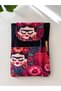 Frida Kahlo Patterned Book Cover Stylish and Book Protective Cover with Pocket Multi-Purpose Gift 19X25 cm - 5