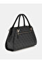 Noelle II Monogram Print Satchel Bag with Double Handles - 2