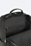 Black Functional Backpack with Laptop Compartment - 7