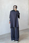 Mira Mercerized Hijab Set - Smoked