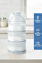 Layered Powder Food Container White
