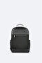 Black Functional Backpack with Laptop Compartment