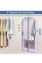 50-inch Clear Garment Bags for Hanging Clothes, 4-inch Gusset, 5-Pack - 2