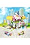 443-Piece Cafe Building Block Set with 3 Characters, Creative Toy Gift for Kids - 4