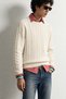 Otis - White - Regular Fit Crew Neck - Men's Sweatshirt - 2