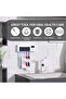 Wall Mounted Toothbrush Holder with Toothpaste Dispenser,5 Slots,UV Sanitizer Function,Rechargeable Battery,White - 2