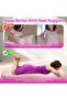Inflatable Pregnancy Pillow with Belly Opening, Full Body Maternity Airbed for Stomach Sleeping - 2