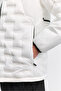 Men's White Stand Collar Lightweight Water Repellent Windproof Regular Fit Puffer Coat B006082 - 4