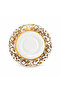 Shiny gold tea cup and saucer set - 7