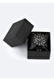 Men's Black Gift Boxed Silicone Cord Wristwatch B009042 - 4
