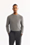 Men's Anthracite Slim Fit Chino Trousers with Elastic Sides, Viscose Blend A52Y3053 - 7