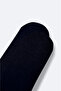Men's Navy Blue Cotton Sneaker Socks B 008553 - 2
