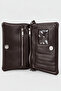 Multi-Compartment Hand and Shoulder Bag - Bitter Brown - 2