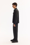 Men's Anthracite Classic Collar Easy-Iron Comfort Fit Shirt Jacket A52Y2104 - 3