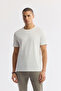Men's Beige Classic Waist Cotton Stone Washed Berlin Slim Fit Jean Trousers A51Y3516 - 3