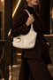 Melany Model Charm Detailed Hand and Shoulder Bag - Cream - 3