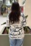 Patterned knit cardigan - 4