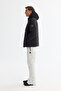 Men's Black Hooded Water Repellent Windproof -20 ° C Durable Goose down Ski Jacket A42Y6123 - 7