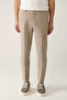 Men's Mink Side Pocket Linen Blend Relaxed Fit Trousers A41Y3260 - 2