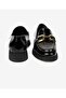 59120 Zn Leather Comfort Classic Oxford Women's Shoes Black-Pattern - 7