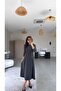 Anthracite Accessory Detailed Knitwear Dress - 2