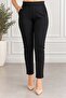 Pipe Leg Side Pocket Steel Knitted Leggings Trousers