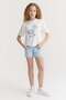 Girl's Elastic Waist Shorts