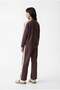 Girl's Side Striped Detail Straight Leg Black Sweatpants - 4