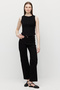 Women's Double Zipper Corded Fabric Bodysuit - 8