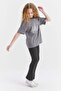 Girl's Leggings with Stitching Detail - 4