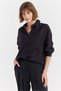 Women's Textured Oversized Shirt