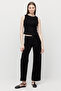 Women's Double Zipper Corded Fabric Bodysuit - 7