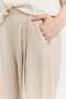 Women's Pleated Wide-Leg Pants - 8