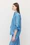 Women's Waist Tie-Detail Denim Shirt - 3