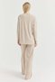 Women's Soft Textured Wide Leg Pants - 3