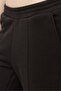 Women's Elastic Waist Front-Seam Sweat Bottoms - 6