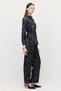Women's Patterned Wide Cut Trousers - 4
