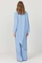 Women's Asymmetrical Hem Blouse - 5