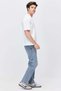 Men's Straight Cut Jean Trousers - 4