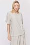 Women's Crinkle Textured Crew Neck Blouse - 5