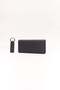 Men's Leather Long Clamshell Keychain Set Wallet