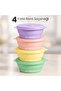 Mori 400 ml (1 Pc) Air-Tight Round Collapsible Silicone Storage Container and Bowl, Platinum Silicone, Bpa-Free, Microwave and Freezer Compatible, Lm0012/20 - 4