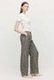 Women's Patterned Pair Pocketed Pants - 5
